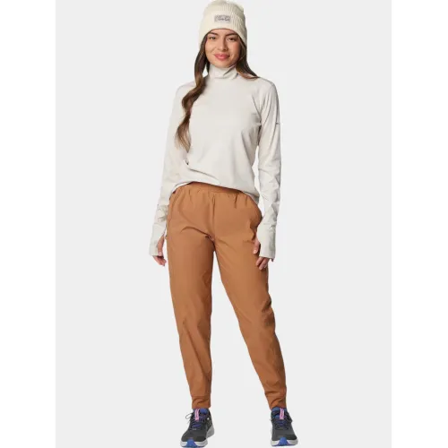Columbia Leslie Falls Jogger II Női Túranadrág, esőnadrág 224-Camel Brown