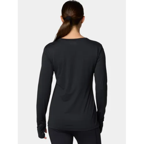 Columbia Sloan Ridge Long Sleeve Shirt Női Póló 010-Black