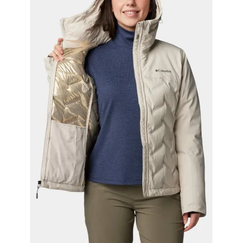 Columbia Grand Trek III Down Jacket Női Utcai Kabát 278-Dark Stone