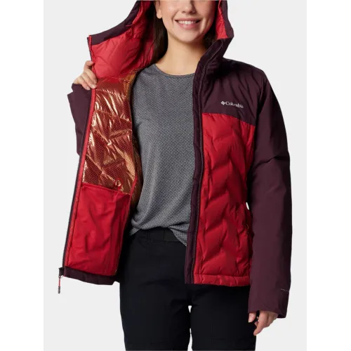 Columbia Grand Trek III Down Jacket Női Utcai Kabát 602-Daredevil
