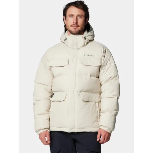 Columbia Landroamer Puffer Jacket Férfi Utcai Kabát 278-Dark Stone