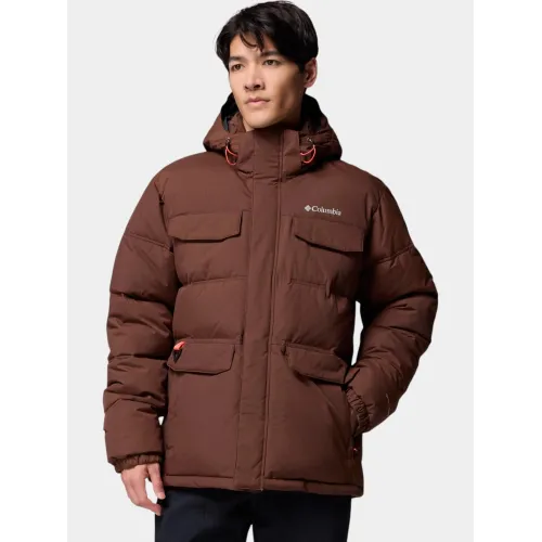 Columbia Landroamer Puffer Jacket Férfi Utcai Kabát 256-Tobacco