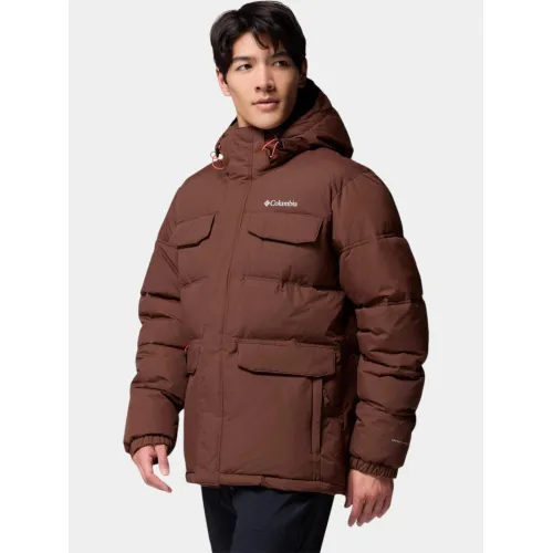 Columbia Landroamer Puffer Jacket Férfi Utcai Kabát 256-Tobacco