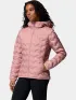 Columbia Delta Ridge II Down Hooded Jacket Női Utcai Kabát 659-Eraser Pink