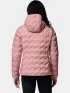 Columbia Delta Ridge II Down Hooded Jacket Női Utcai Kabát 659-Eraser Pink