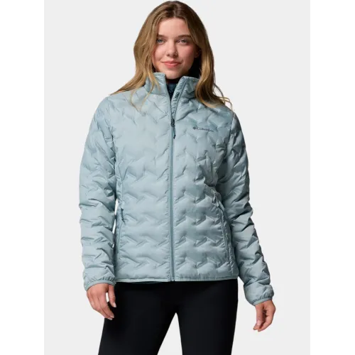 Columbia Delta Ridge II Down Jacket Női Utcai Kabát 461-Crushed Blue
