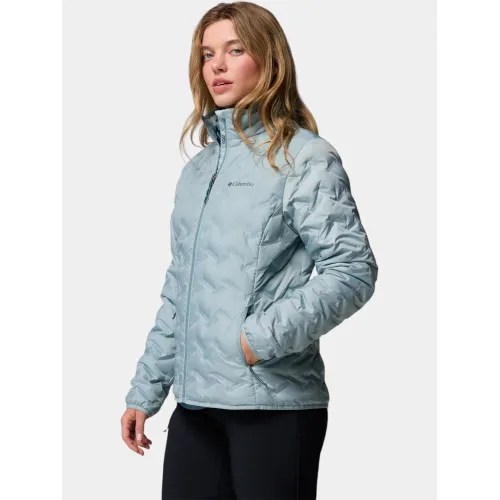 Columbia Delta Ridge II Down Jacket Női Utcai Kabát 461-Crushed Blue