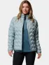 Columbia Delta Ridge II Down Jacket Női Utcai Kabát 461-Crushed Blue