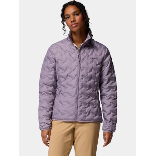 Columbia Delta Ridge II Down Jacket Női Utcai Kabát 554-Shale Purple