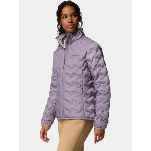 Columbia Delta Ridge II Down Jacket Női Utcai Kabát 554-Shale Purple