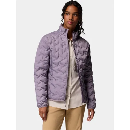 Columbia Delta Ridge II Down Jacket Női Utcai Kabát 554-Shale Purple