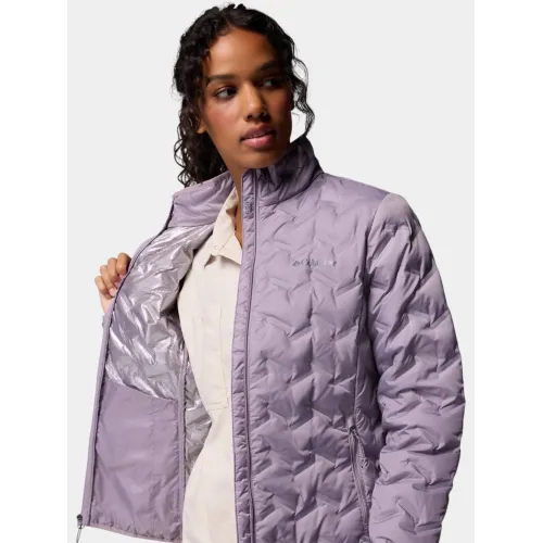 Columbia Delta Ridge II Down Jacket Női Utcai Kabát 554-Shale Purple