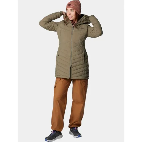 Columbia Joy Peak II Mid Jacket Női Utcai Kabát 397-Stone Green