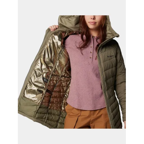 Columbia Joy Peak II Mid Jacket Női Utcai Kabát 397-Stone Green
