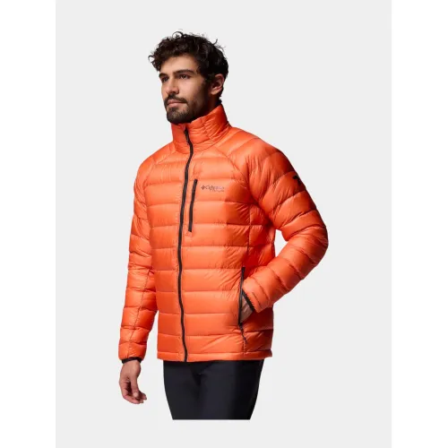 Columbia Arctic Crest Down Jacket Férfi Utcai Kabát 864-Zing/Black
