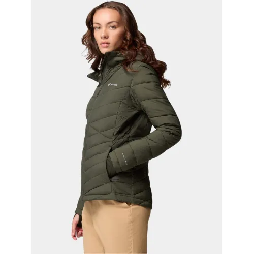 Columbia Joy Peak II Hooded Jacket Női Utcai Kabát 366-Greenscape