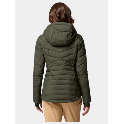 Columbia Joy Peak II Hooded Jacket Női Utcai Kabát 366-Greenscape