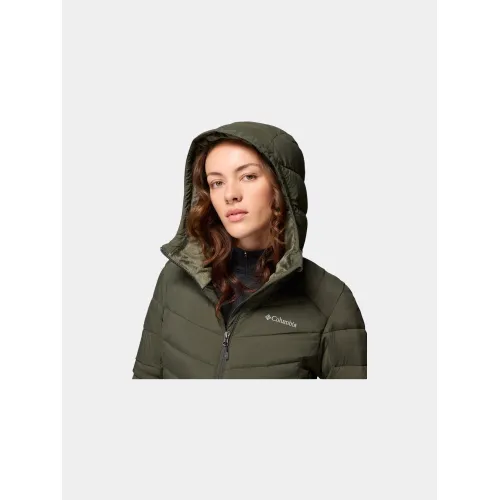 Columbia Joy Peak II Hooded Jacket Női Utcai Kabát 366-Greenscape