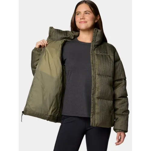 Columbia Puffect Herringbone Jacket Columbia Puffect Herringbone Jacket Női Utcai Kabát 397-Stone Green