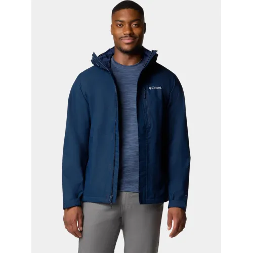 Columbia Hikebound II Jacket Férfi Esőkabát 464-Collegiate Navy