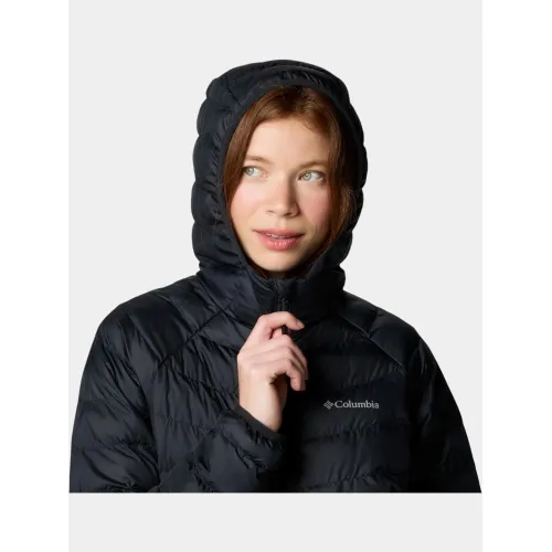 Columbia Powder Lite II Hooded Jacket Női Utcai Kabát 010-Black