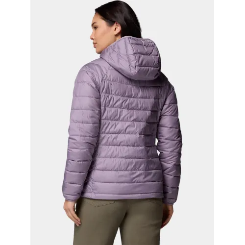 Columbia Powder Lite II Hooded Jacket Női Utcai Kabát 554-Shale Purple