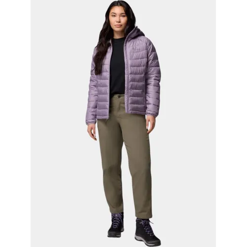 Columbia Powder Lite II Hooded Jacket Női Utcai Kabát 554-Shale Purple