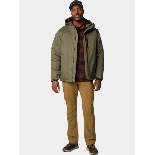 Columbia Oak Harbor II Insulated Jacket Férfi Utcai Kabát 397-Stone Green