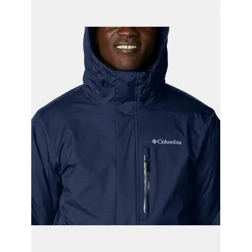 Columbia Oak Harbor II Insulated Jacket Férfi Utcai Kabát 464-Collegiate Navy