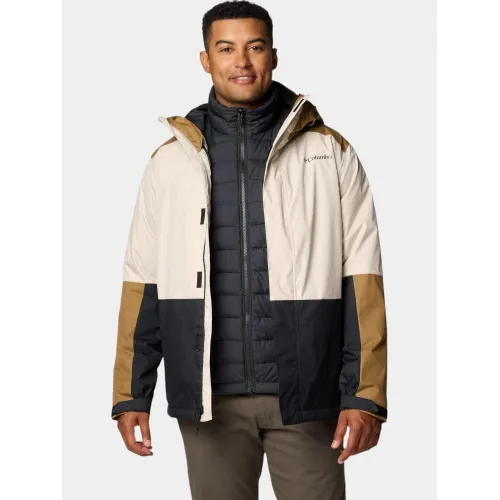 Columbia Point Park Interchange Jacket Columbia Point Park Interchange Jacket Férfi Síkabát, Snowboard kabát 278-Dark Stone