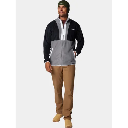 Columbia Backbowl II Full Zip Fleece Férfi Polár, Softshell, Középréteg 010-Black