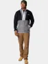 Columbia Backbowl II Full Zip Fleece Férfi Polár, Softshell, Középréteg 010-Black