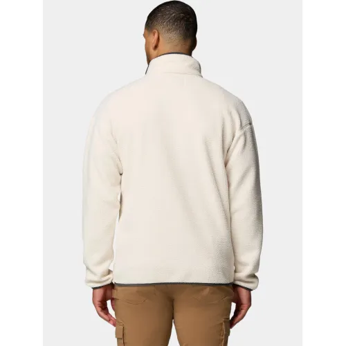 Columbia Helvetia II Half Snap Fleece Férfi Polár, Softshell, Középréteg 192-Chalk