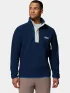 Columbia Helvetia II Half Snap Fleece Férfi Polár, Softshell, Középréteg 464-Collegiate Navy