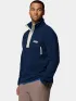 Columbia Helvetia II Half Snap Fleece Férfi Polár, Softshell, Középréteg 464-Collegiate Navy
