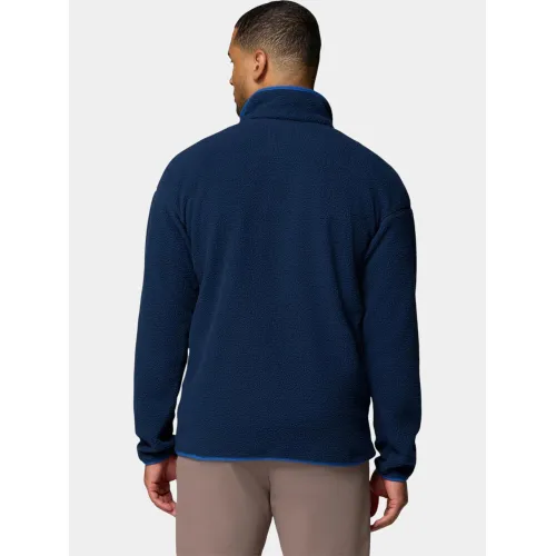 Columbia Helvetia II Half Snap Fleece Férfi Polár, Softshell, Középréteg 464-Collegiate Navy