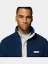 Columbia Helvetia II Half Snap Fleece Férfi Polár, Softshell, Középréteg 464-Collegiate Navy