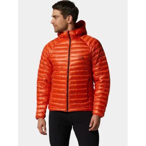 Mountain Hardwear Ghost Whisperer UL Hoody Férfi Utcai Kabát 842-State Orange