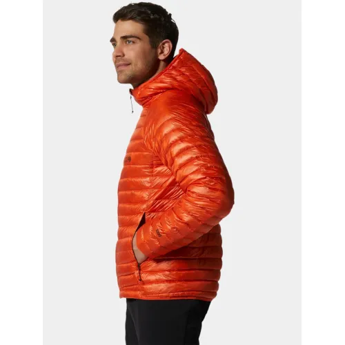Mountain Hardwear Ghost Whisperer UL Hoody Férfi Utcai Kabát 842-State Orange
