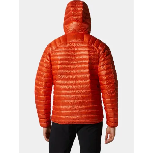 Mountain Hardwear Ghost Whisperer UL Hoody Férfi Utcai Kabát 842-State Orange