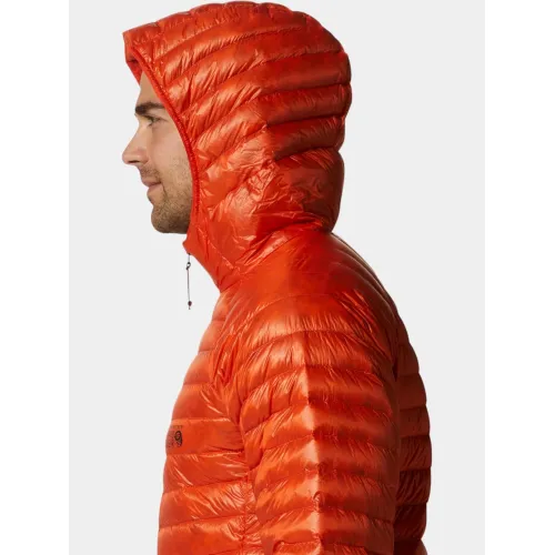 Mountain Hardwear Ghost Whisperer UL Hoody Férfi Utcai Kabát 842-State Orange