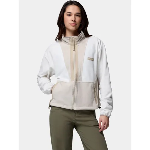 Columbia Backbowl II Full Zip Fleece Női Polár, Softshell, Középréteg 125-Sea Salt