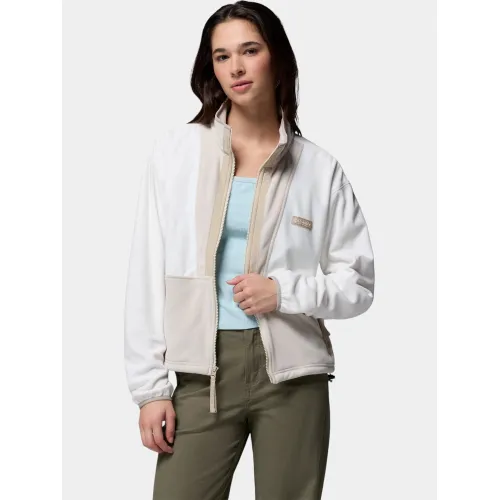 Columbia Backbowl II Full Zip Fleece Női Polár, Softshell, Középréteg 125-Sea Salt
