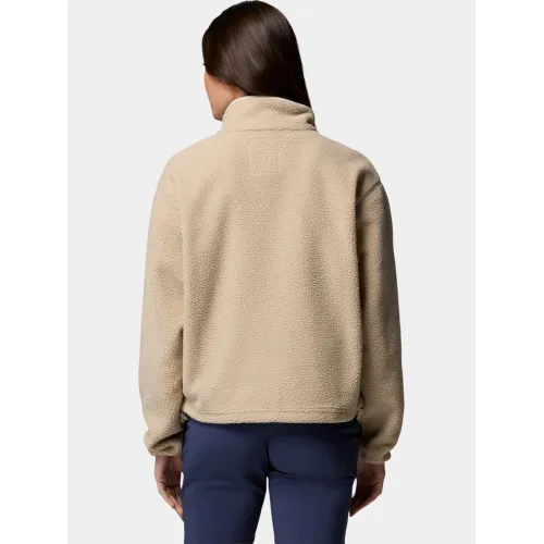 Columbia Helvetia II Cropped Half Snap Fleece Női Polár, Softshell, Középréteg 272-Ancient Fossil