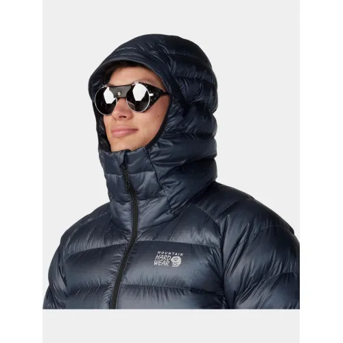 Mountain Hardwear Phantom Alpine Down Hooded Jacket Mountain Hardwear Phantom Alpine Down Hooded Jacket Férfi Utcai Kabát 417-Blue Slate