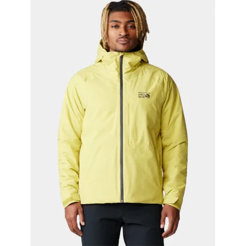 Mountain Hardwear Stretch Ozonic Insulated Jacket Férfi Túrakabát 351-Bright Olive