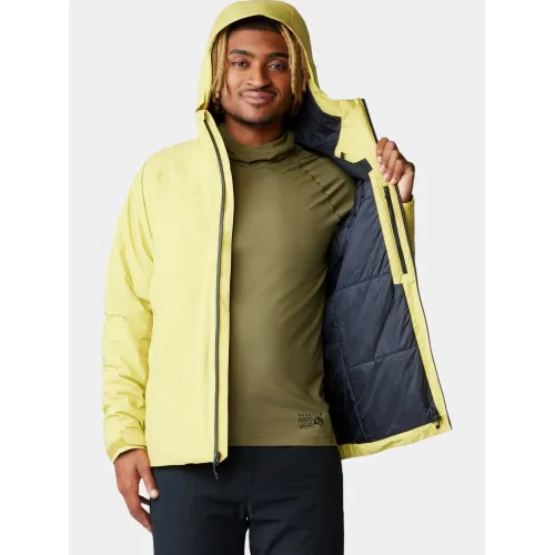 Mountain Hardwear Stretch Ozonic Insulated Jacket Férfi Túrakabát 351-Bright Olive