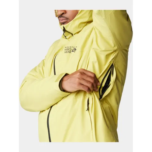 Mountain Hardwear Stretch Ozonic Insulated Jacket Férfi Túrakabát 351-Bright Olive
