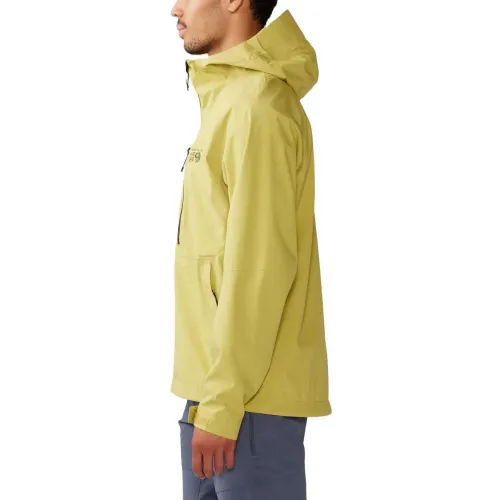 Mountain Hardwear Stretch Ozonic Jacket Férfi Esőkabát 351-Bright Olive