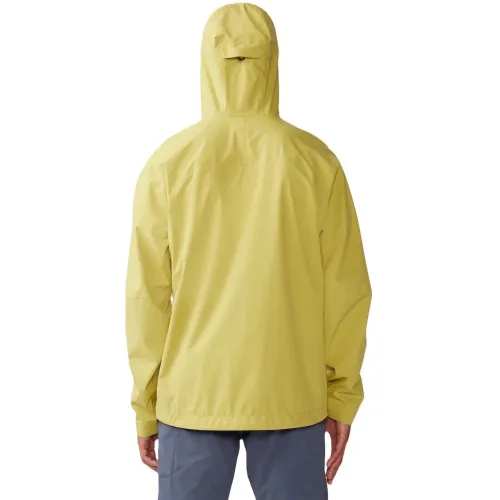 Mountain Hardwear Stretch Ozonic Jacket Férfi Esőkabát 351-Bright Olive
